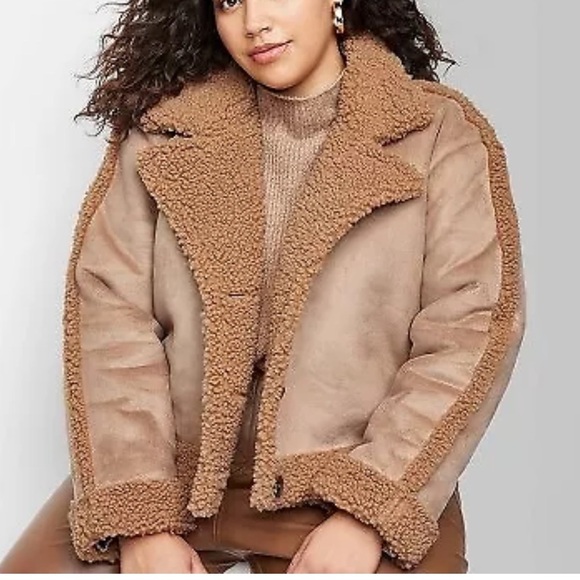 Women's Faux Shearling Jacket - Wild
Fable Brown XXL - Picture 1 of 3